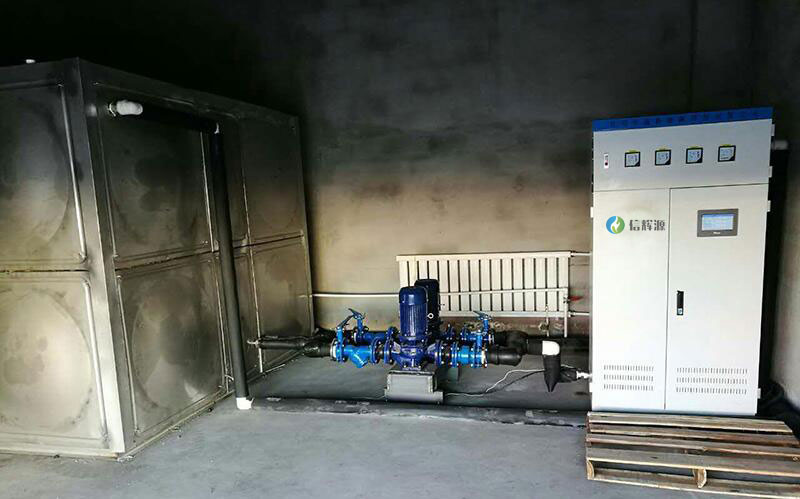 新疆2000平米使用信輝源電磁采暖爐